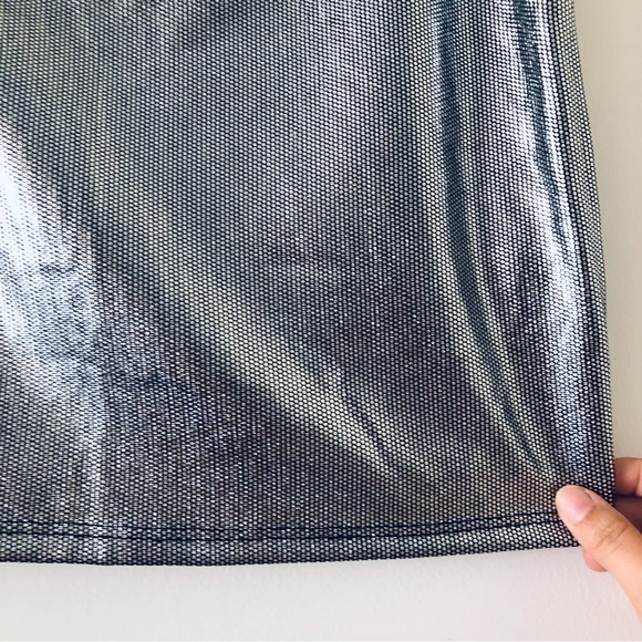 5 for $25! 💕 Agaci Grey Geo Pattern Skirt - Picture 4 of 6